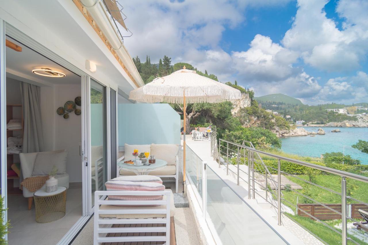 Tango Apartment On The Beach Paleokastritsa Exteriér fotografie